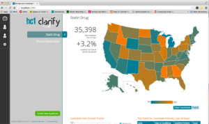Clarify - Healthcare provider display: Used to measure the population density of a certain demographic and provide
